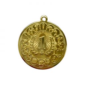 Медаль "Виды спорта" с призовым местом (арт. 502)
